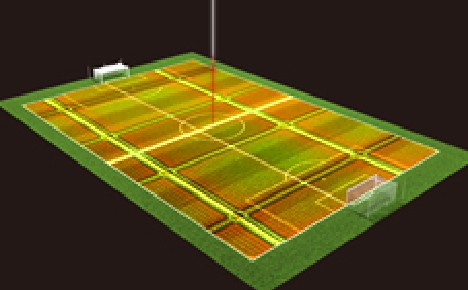 Lining up one yen coins into a soccer field in just two seconds! High speed and high-precision control technologies
