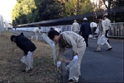 事業所周辺の清掃ボランティア